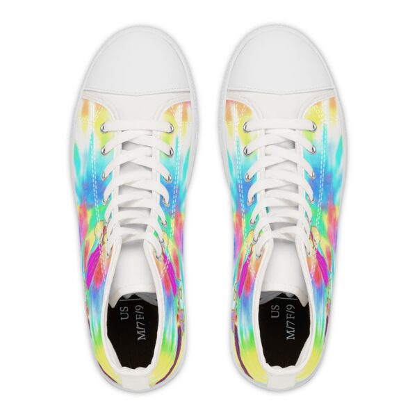 Women's High Top Unicorn Sneakers - Image 2