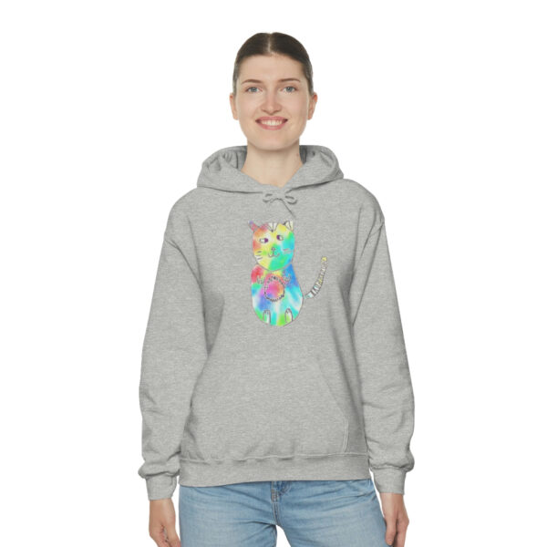 Tie-Dye Cat Hoodie - Image 20