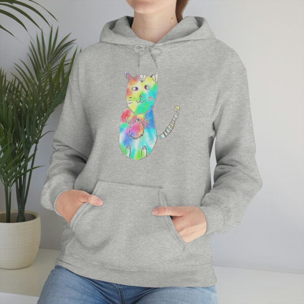 Tie-Dye Cat Hoodie - Image 22