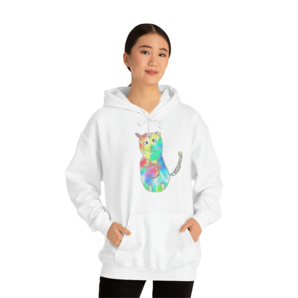 Tie-Dye Cat Hoodie - Image 10
