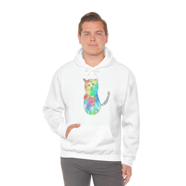 Tie-Dye Cat Hoodie - Image 13