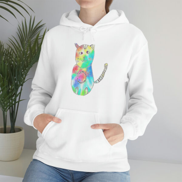 Tie-Dye Cat Hoodie - Image 14