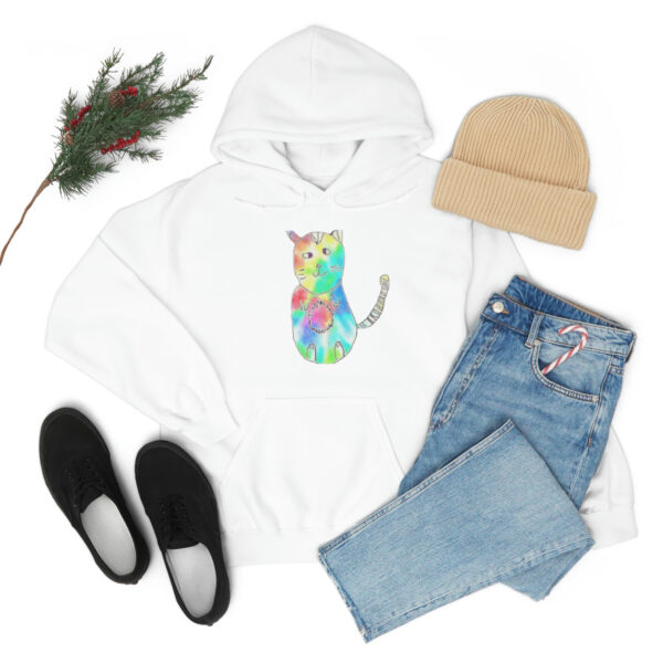 Tie-Dye Cat Hoodie - Image 15