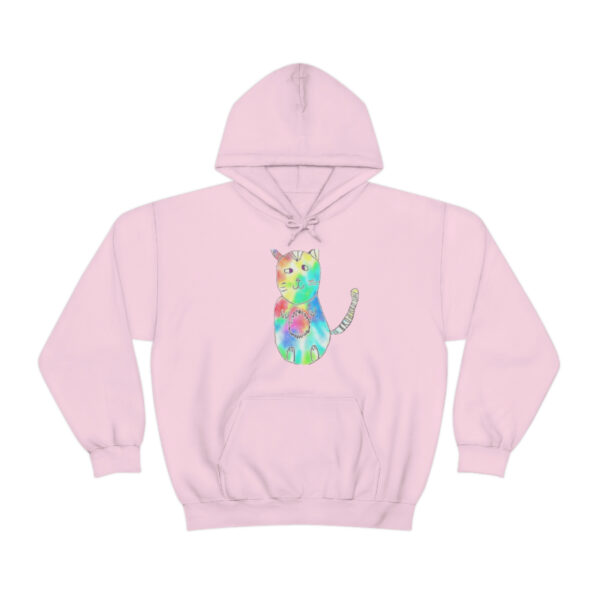 Tie-Dye Cat Hoodie - Image 2
