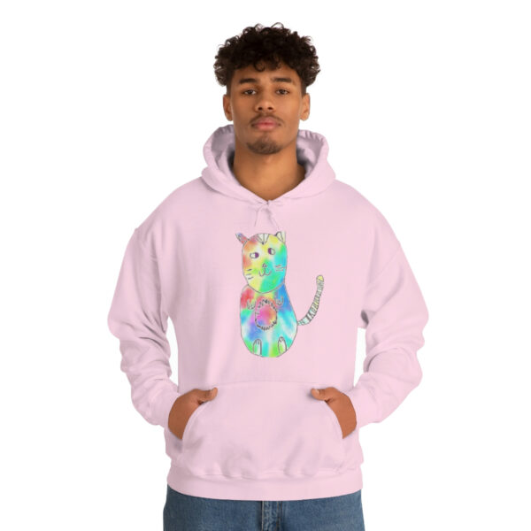 Tie-Dye Cat Hoodie - Image 3