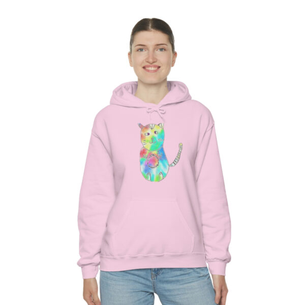 Tie-Dye Cat Hoodie - Image 4