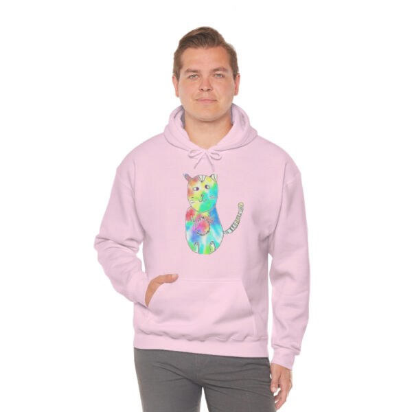 Tie-Dye Cat Hoodie - Image 5