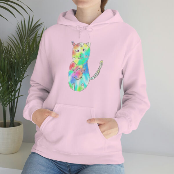 Tie-Dye Cat Hoodie - Image 6