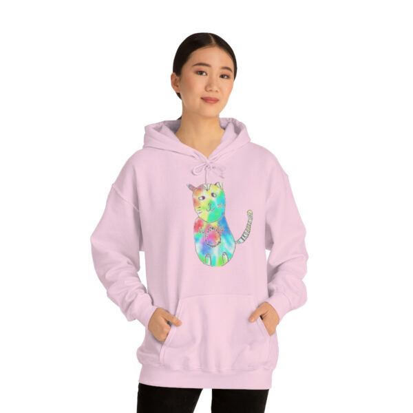 Tie-Dye Cat Hoodie