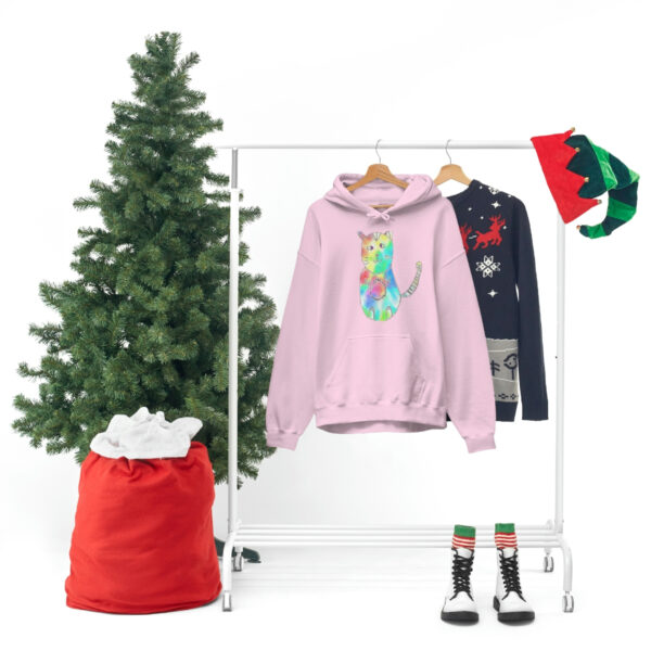 Tie-Dye Cat Hoodie - Image 8