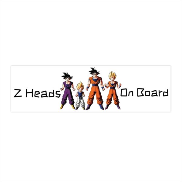 Dragon Ball Z Family Bumper Sticker - Image 2