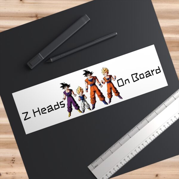 Dragon Ball Z Family Bumper Sticker - Image 3