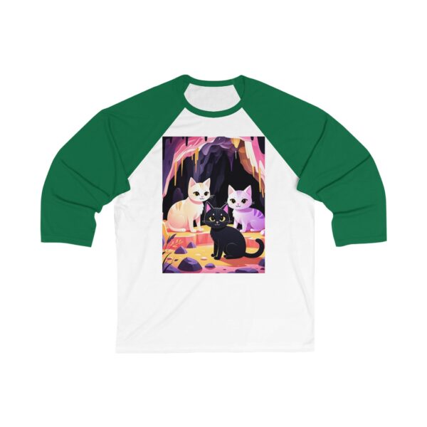 Unisex 34 Sleeve Baseball Tee - Image 5