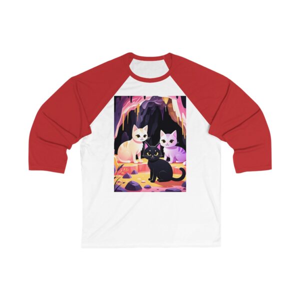 Unisex 34 Sleeve Baseball Tee - Image 7