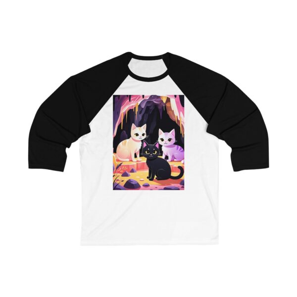 Unisex 34 Sleeve Baseball Tee - Image 13