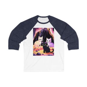 Unisex 34 Sleeve Baseball Tee